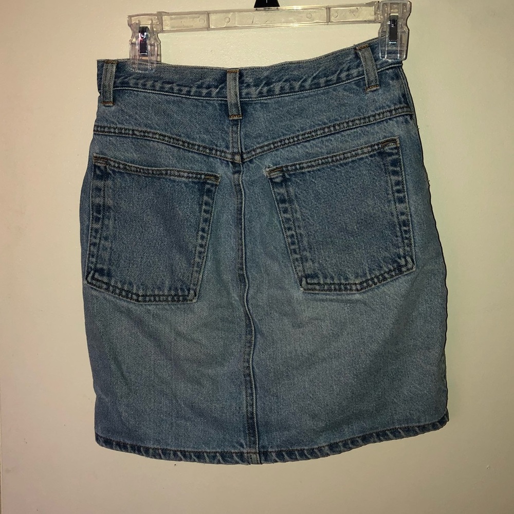 Button up jean skirt - Picture 2 of 2